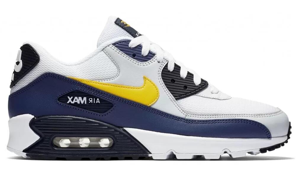 Nike air max 90 white blue hotsell